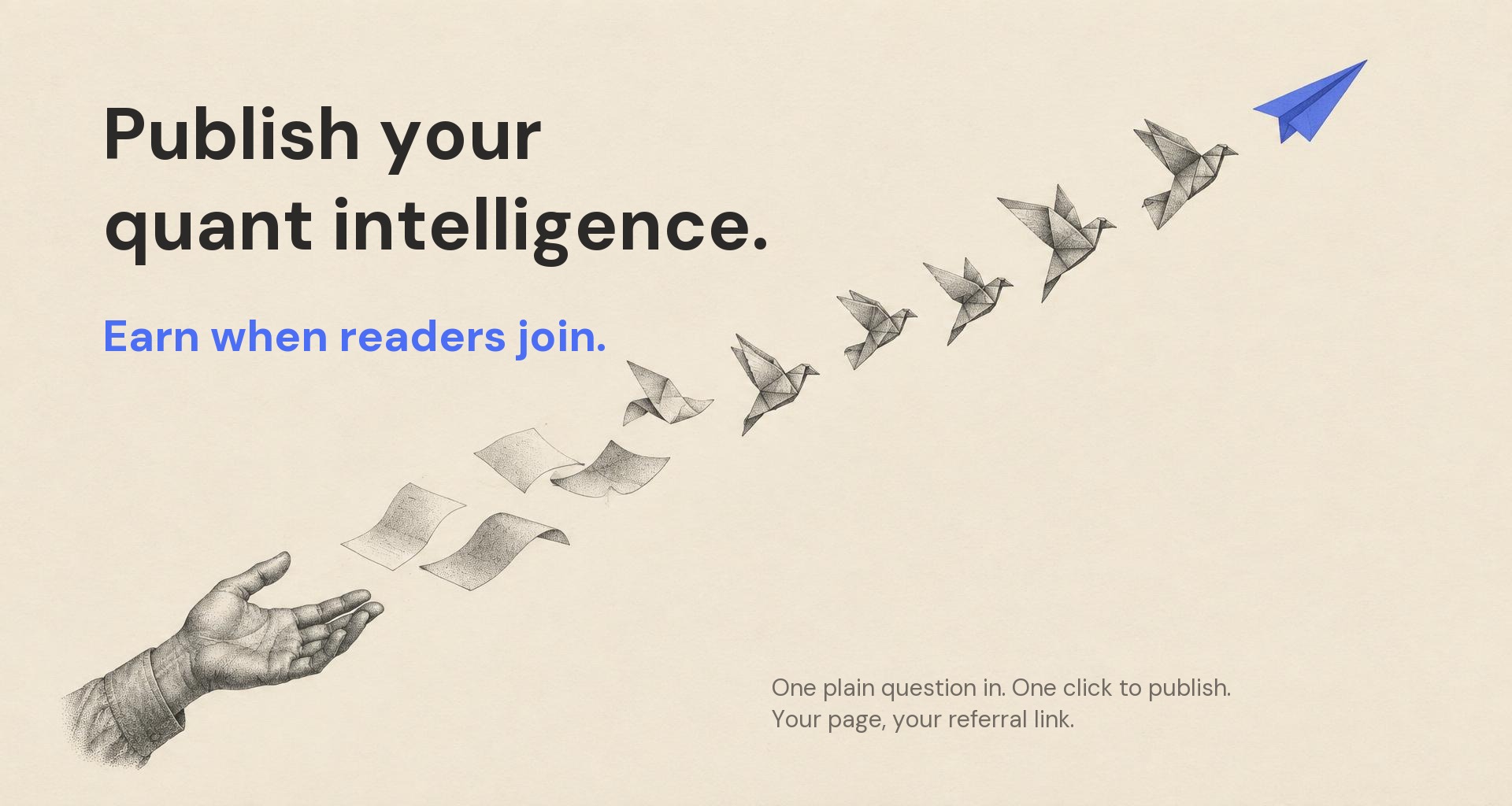 Introducing AI Quant Pages: Publish Any Answer From Your AI Quant